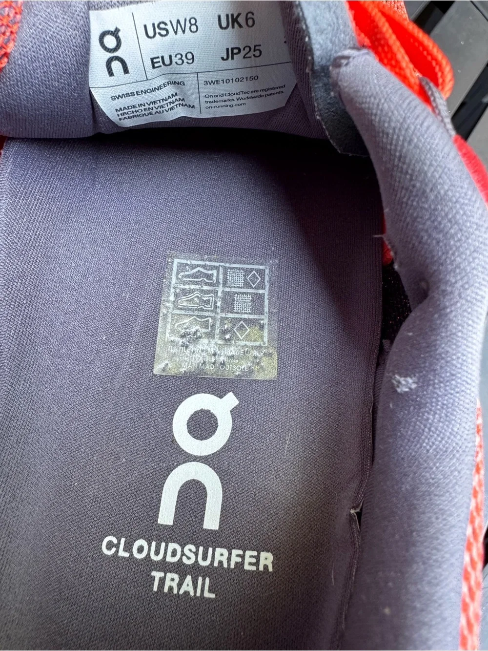 ON Running Flame Women's Cloudsurfer Trail Running Shoes